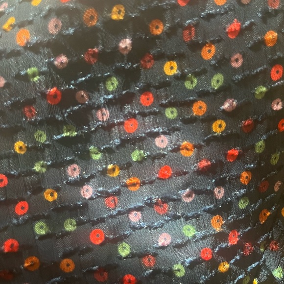 MADEWELL flutter-sleeve ruffle-hem dress in sugar dot! - Picture 4 of 5